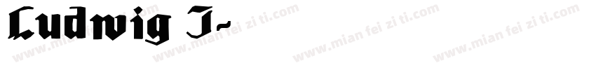 Ludwig I字体转换